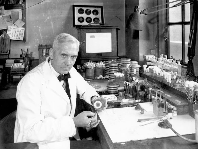 Born in 1881 at a farm in Ayrshire, Sir Alexander Fleming became one of Scotland's most famous scientists. Fleming was a physician and microbiologist who discovered the world's first antibiotic. He shared the 1945 Nobel Prize in Physiology or Medicine with Howard Florey and Ernst Boris Chain.