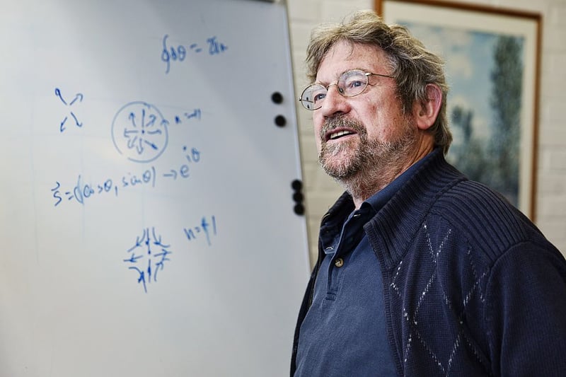 Aberdeen-born John Michael Kosterlitz is a professor of physics at Brown University in the USA. He won the Nobel Prize for physics in 2016 for his work on condensed matter physics. The Kosterlitz Centre at the University of Aberdeen is named in honour of his father, Hans Kosterlitz, a pioneering biochemist specializing in endorphins.