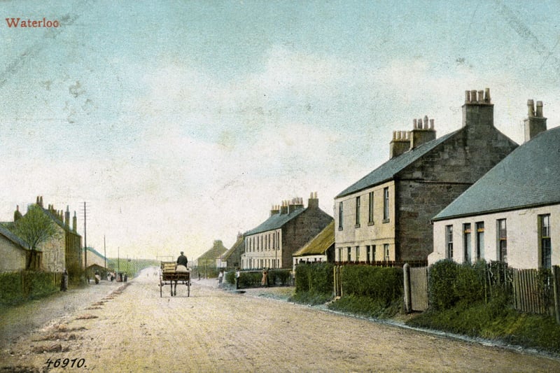 Now a suburb of Wishaw, Waterloo was once a mile outside the town. To this day many Waterloo and Wishaw residents will argue whether or not Waterloo is a part of Wishaw or not.