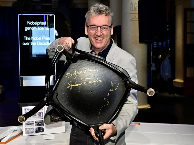 Born in the North Lanarkshire town of Bellshill, Sir David MacMillan is a chemist who shared the 2021 Nobel Prize in Chemistry for his work in "the development of asymmetric organocatalysis".