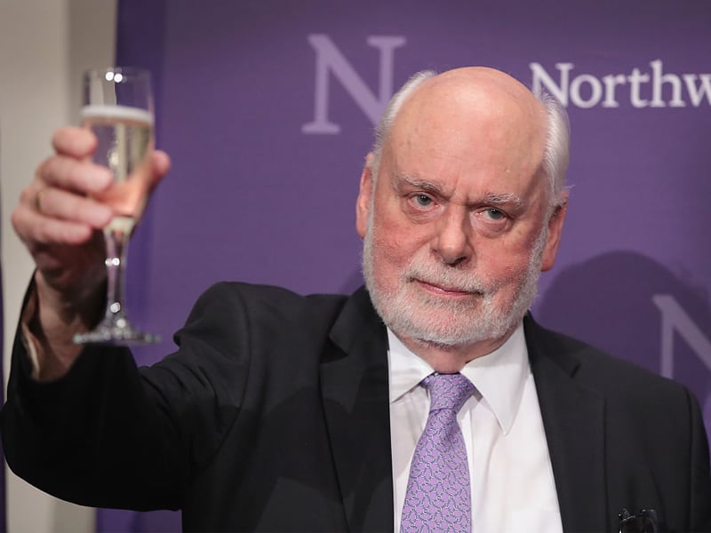 Sir James Fraser Stoddart was born and brought up in Edinburgh and is currently Board of Trustees Professor of Chemistry at Northwestern University in the USA. He won the Nobel Prize in Chemistry in 2016 for "the design and synthesis of molecular machines".