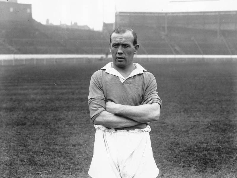 Ex-Newcastle United footballer Hughie Gallacher scored 23 goals for Scotland in just 20 appearances. Born in Bellshill, he spent the bulk of his club career over the border, playing for the likes of Chelsea, Derby County and Notts County during the 1920s and 1930s.