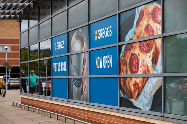 Greggs have opened up inside the Sainsbury's in Crystal Peaks, Sheffield. Picture: Sainsbury's