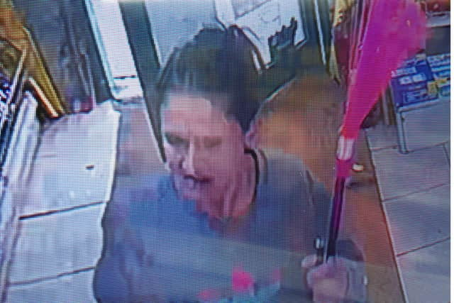 Police are keen to identify the woman pictured in this image as they believe 'she may be able to assist with enquiries' into a reported theft in Sheffield on Friday, September 29, 2023. Anyone who can help is asked to get in touch