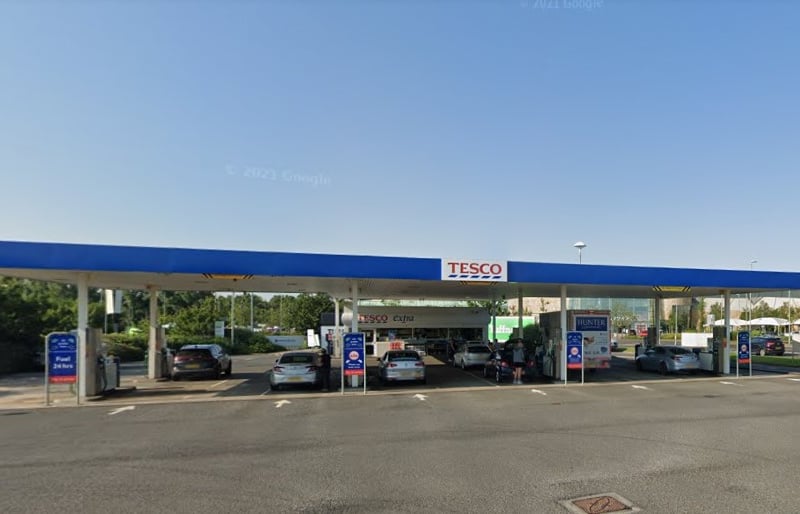 The Tesco petrol station at Silverburn is the third least expensive petrol station in Glasgow.