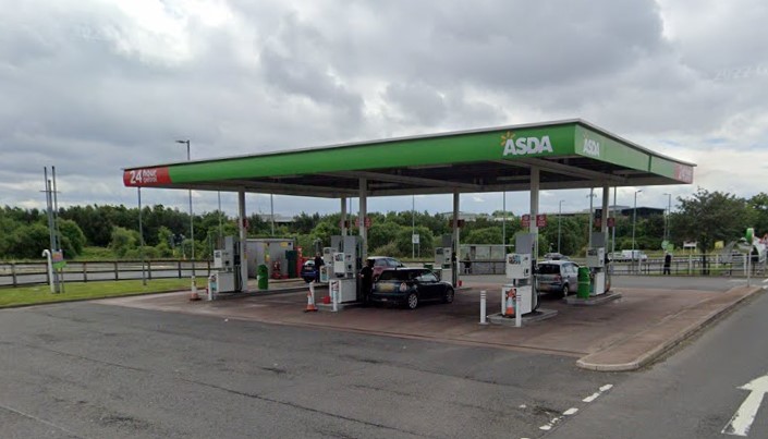 ASDA Robroyston is the seventh least expensive petrol station in Glasgow