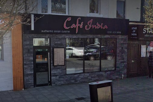 Cafe India has a five star rating following an inspection in June 2023. 