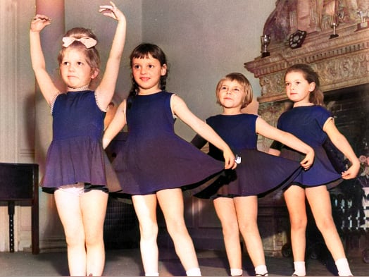 Young dancers in Sheffield in 1967. The exact location is unknown.
