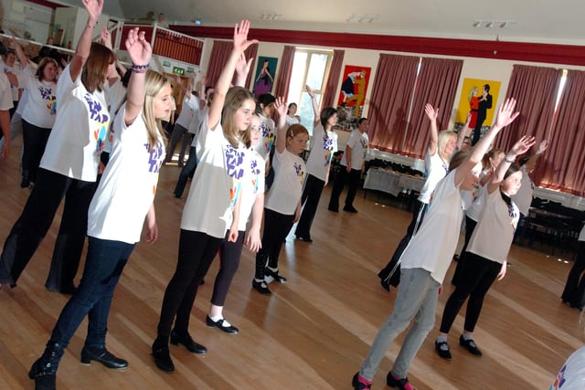 A world record for the largest tap dance happened 12 years ago.
90 dancers in Easington CW Social Club joined in the fun which was in aid of Children in Need.
