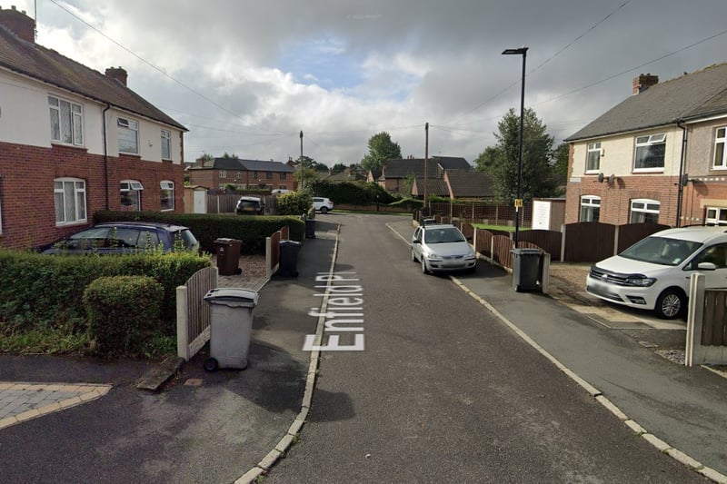 The joint third-highest number of reports of vehicle crime in Sheffield in August 2023 were made in connection with incidents that took place on or near Enfield Place, Handsworth, with 3