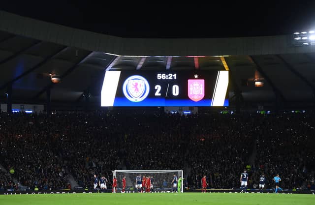 Scotland recorded a famous win against Spain back in March.