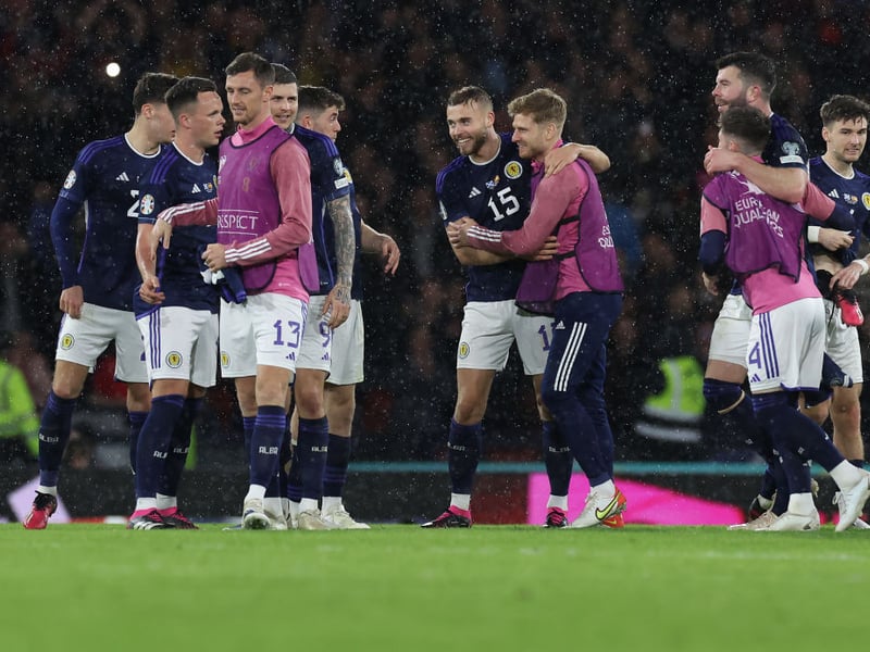 The first ray of hope for the Tartan Army - you can get odds of 9/1 on a 1-1 draw in Spain.