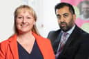 Former SNP MP Dr Lisa Cameron, left, who has defected to the Tories, and SNP leader Humza Yousaf. Credit: PA/Getty