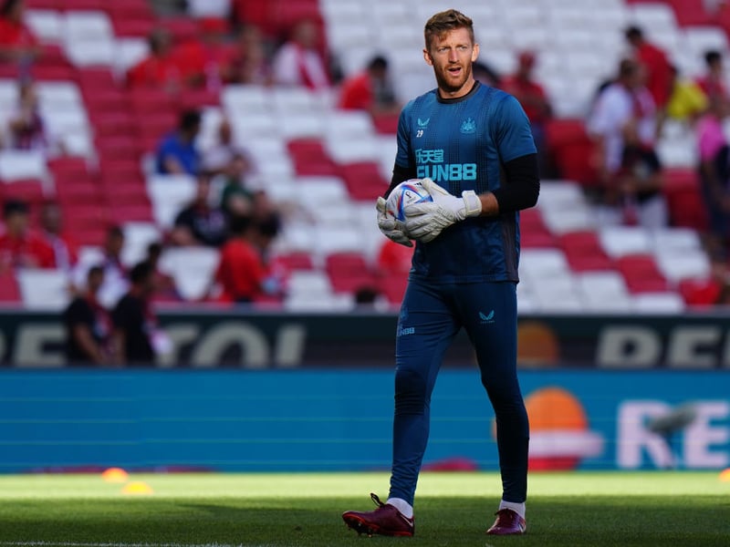 Gillespie hasn’t played a senior competitive game for the club since 2020 and is currently their fourth-choice keeper. 
