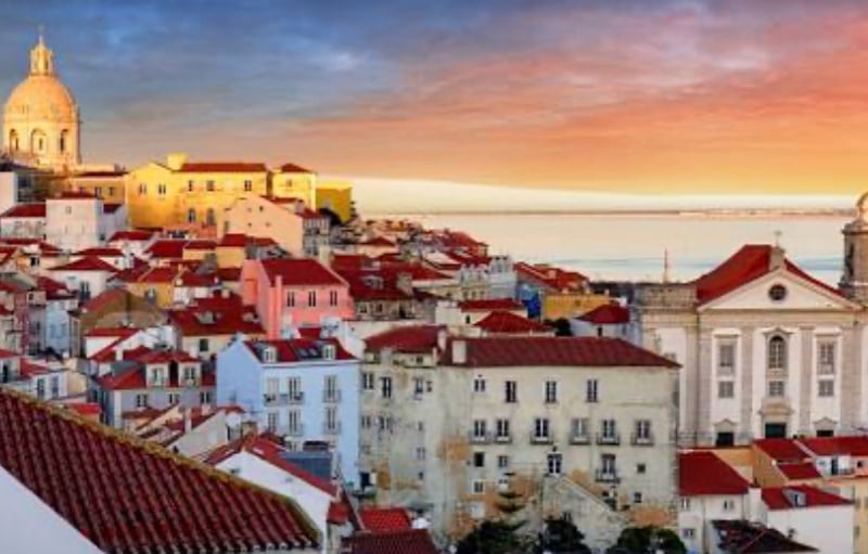 A trip to the Portuguese capital for a week during 12-19 December will set you back £61 per person return. 
