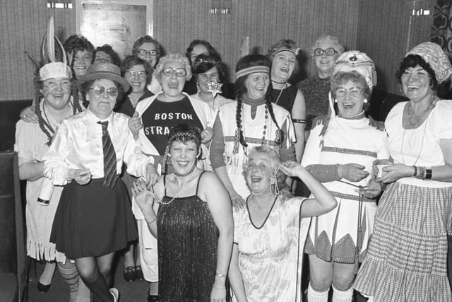 The Jolly Girls Christmas Party in 1982.
See if you can spot someone you know.