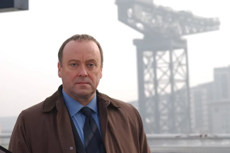 Alex Norton starred as DCI Burke in Glasgow detective series Taggart from 2002-2010 and has a strong Glaswegian accent. 
