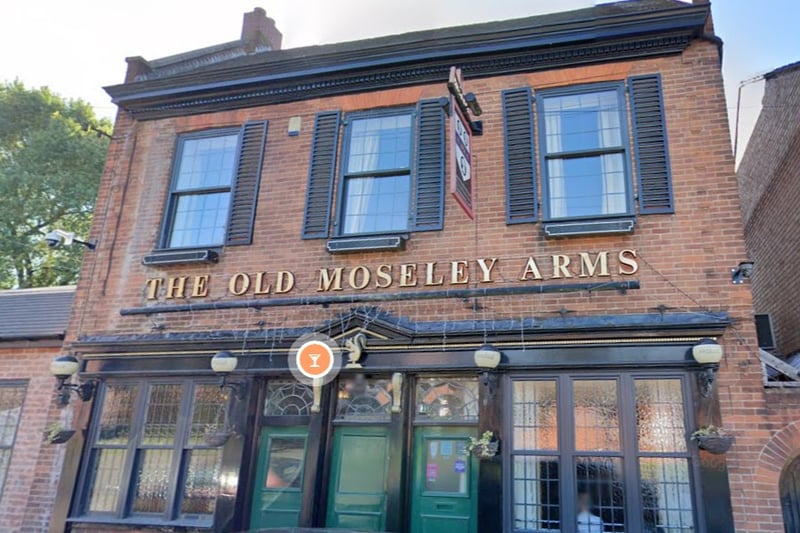 The Old Moseley Arms is a traditional beautiful back street pub that's hid away in Balsall Heath. the venue specialises in Indian food and have a tandoori clay oven on 7 days a week. The venue has many original features in a multi room layout. It has a cosy interior and good sized courtyard garden. As well as serving tasty food with friendly service, they offer five real ales and four permanent ales that are constantly on, as well as Carling, Starpramen, San Miguel, Prava, Estrella and Guiness.The pub has a 4.6 rating from 606 Google reviews.