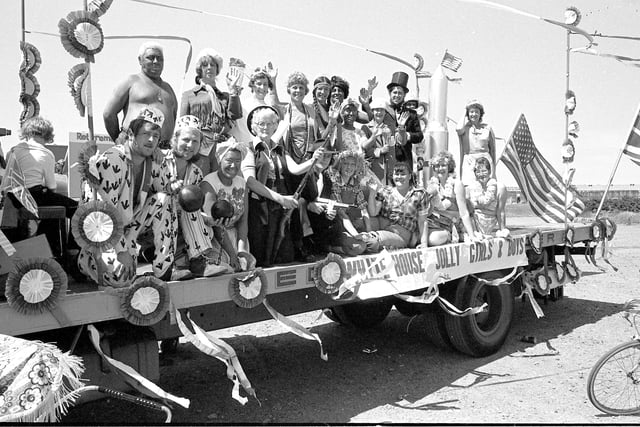 White House Jolly Girls and Boys at Washington Carnival in 1979.