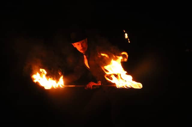 The Parkwood Springs Lantern Procession through Sheffield attracted huge crowds, and there were some spectacular creations lighting up the night sky. Photo: Penny Philcox