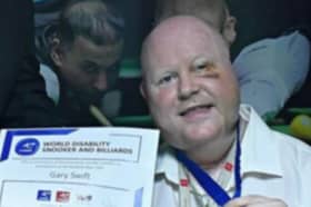 Gary Swift has been selected to represent Team GB in snooker at the World Ability Games. But the 52-year-old, who was last year attacked in his wheelchair in Sheffield, needs the public's help to get him there