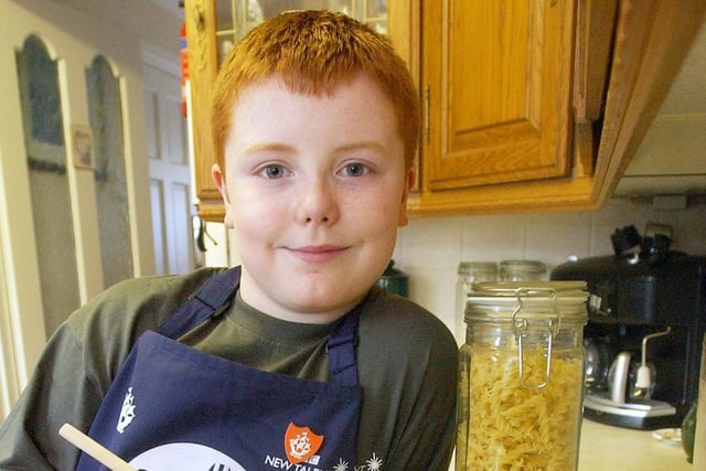 James Barnes from Whitburn did himself proud when he reached the finals of a Blue Peter cooking competition in 2007.