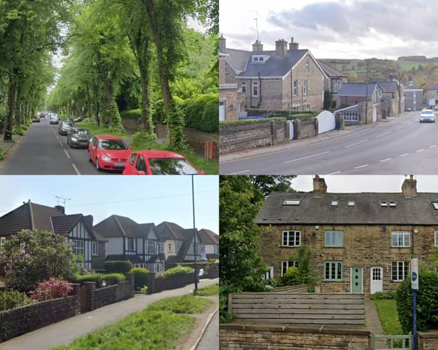 These are among the most expensive areas in which to buy a house in Sheffield, with average house prices in these neighbourhoods ranging from £310,000 to £530,000