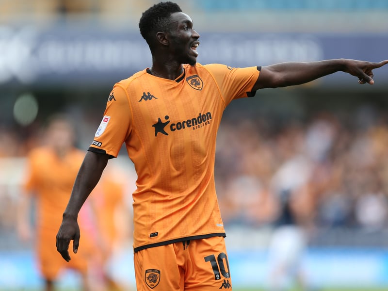 Two goals from 23 appearances in the Championship this term for Hull for the Mali international.