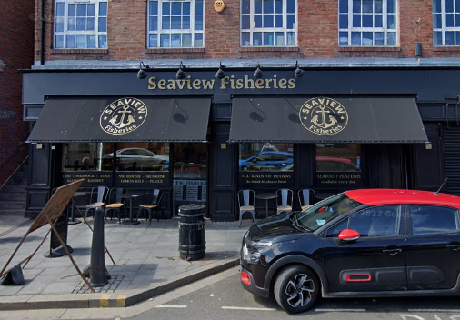 Seaview Fisheries, in North Shields, has a rating of 4.8 from 464 reviews.