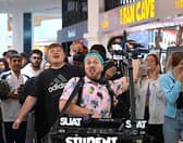 Viral TIkTok star DJ Suat held a surprise set at Sheffield's Meadowhall shopping centre for a student takeover. Image courtesy of CityPress and DJ Suat