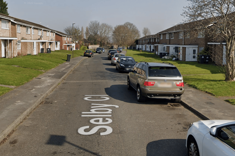 On Friday (October 13), a nab was seriously injured in a hit and run on Selby Close, Yardley. Two people were arrested on Monday (October 16) in connection with the road traffic collision. (Photo - Google Maps)