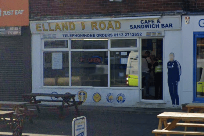 Right next to Graveley’s, the Elland Road Cafe and Sandwich Bar is another hugely popular pit stop where many Whites fans have visited during their trips to Elland Road.
