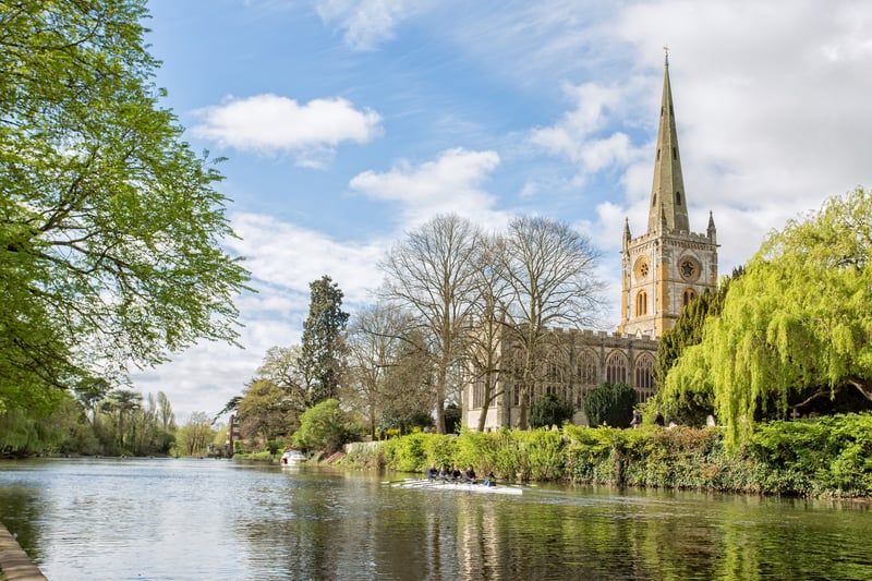 Stratford-upon-Avon, the birthplace of Shakespeare, is rich in history and features charming architecture, so it’s no surprise that this beautiful market town tops the list. However, with the average deposit being a staggering £42,960, it may be out of reach for some first-time buyers. Those wanting to live close to the picturesque town may want to consider looking at homes for sale just outside of Stratford-upon-Avon to take advantage of lower house prices. 