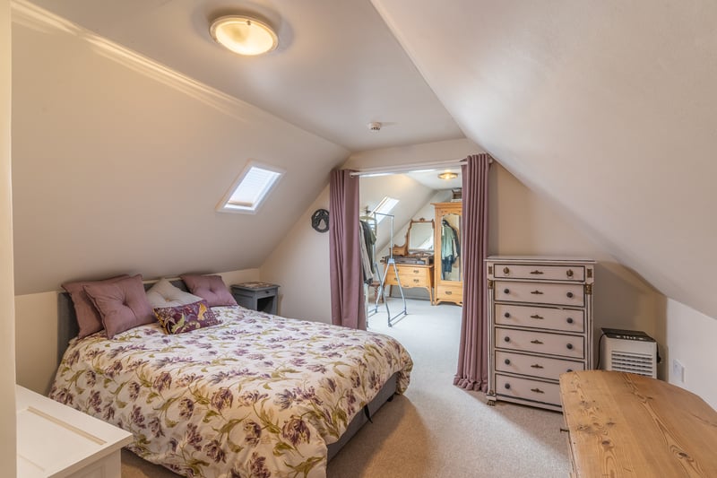 A bedroom inside the historic Hadley Park Windmill, Telford, Shrops. (Mannleys / SWNS)