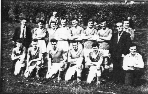 Clydebank Amatuer F.C. Runner up Second Division West of Scotland Amatuer League. 1959/60