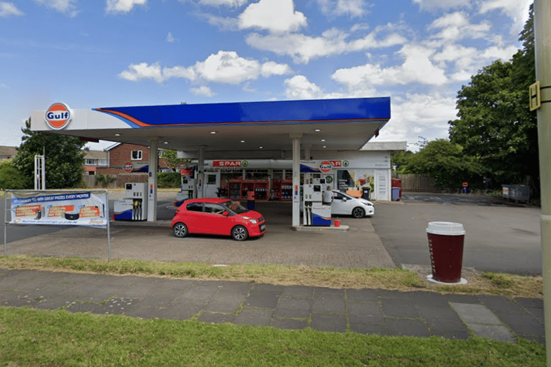 At Gulf, on King George Road, unleaded cost 145.9p per litre and diesel cost 155.9p per litre on the afternoon of Monday, November 27.