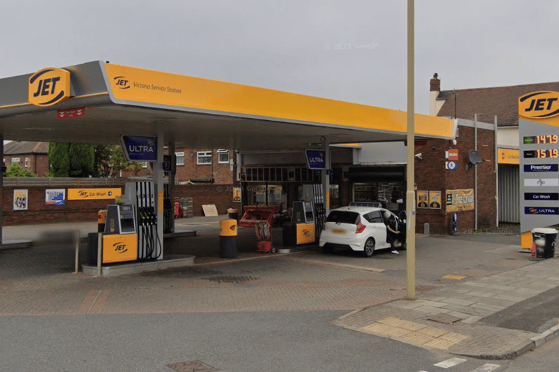 At Jet, on Victoria Road West, unleaded cost 146.9p per litre and diesel cost 156.9p per litre on the morning of Monday, April 22. 