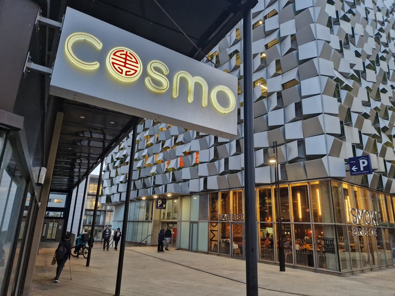 First pictures of the Sheffield Cosmo restaurant after £500,000 revamp, as it re-opens after four months. Picture: National World