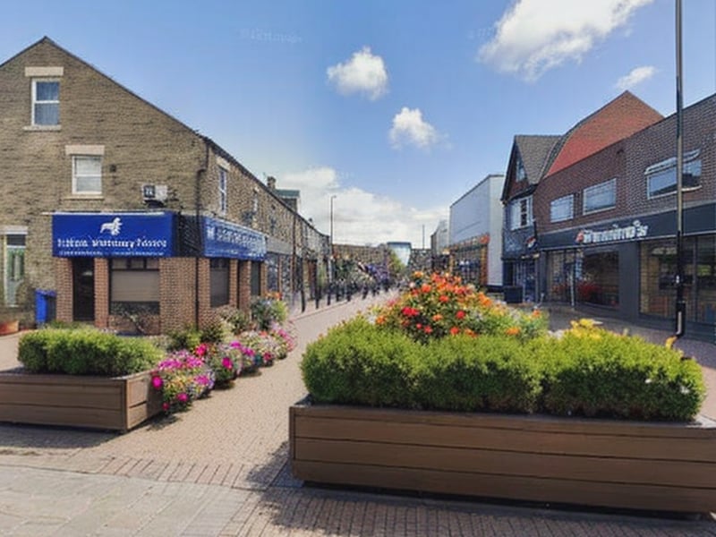 Crookes, Sheffield, as it would look if cars were sidelined in favour of cyclists and pedestrians, according to an AI-generated image created via the Dutch Cycling Lifestyle app