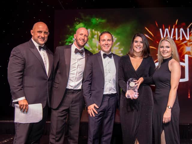 Sheffield-based estate agency, Redbrik, has won the Best Large Agent award at the Yorkshire Residential Real Estate Awards. (Photo courtesy of Redbrik)