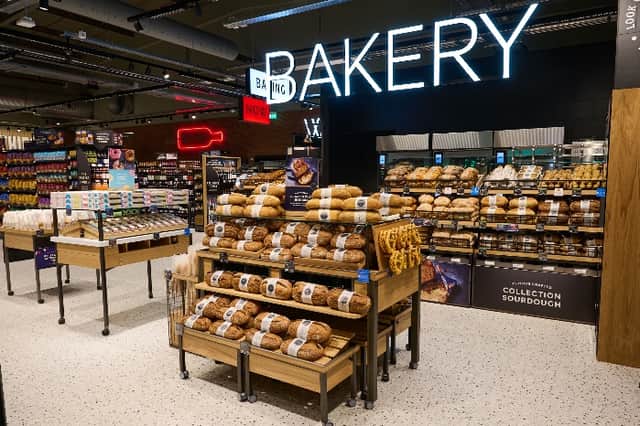 The bakery section in the M&S Foodhall opening this year in Barnsley. (Photo courtesy of M&S)