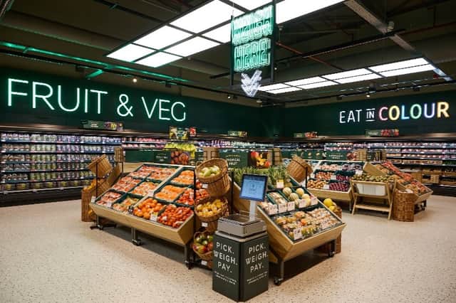 How the Fruit & Veg section of Barnsley's upcoming M&S Foodhall could look. (Photo courtesy of M&S)
