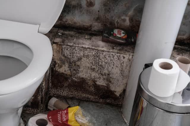 Sheffield mum-of-one Nicole Watts says black mould has overtaken her Errington Avenue home in Arbourthorne.
