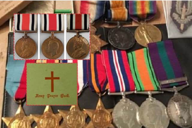 Numerous items including war medals, Rolex and Tag Heuer watches have been stolen in an early-hours raid