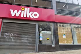 A shuttered wilko on Haymarket in Sheffield city centre.