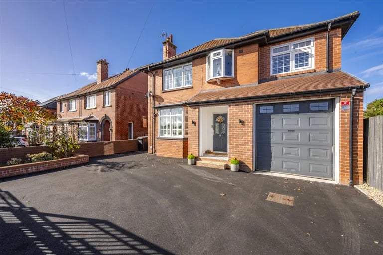 This impressive family home in Morley is on the market.