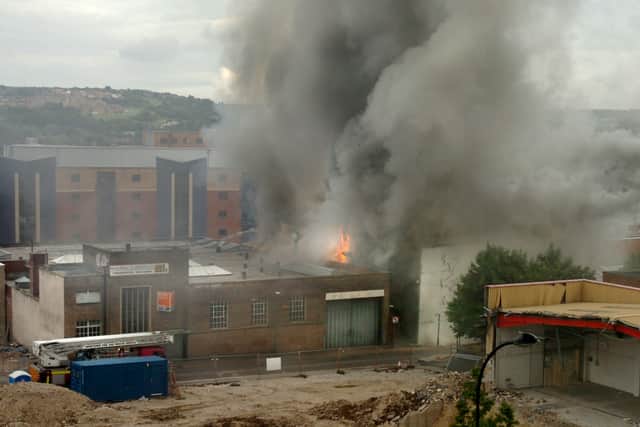 Gatecrasher in Sheffield went up in flames