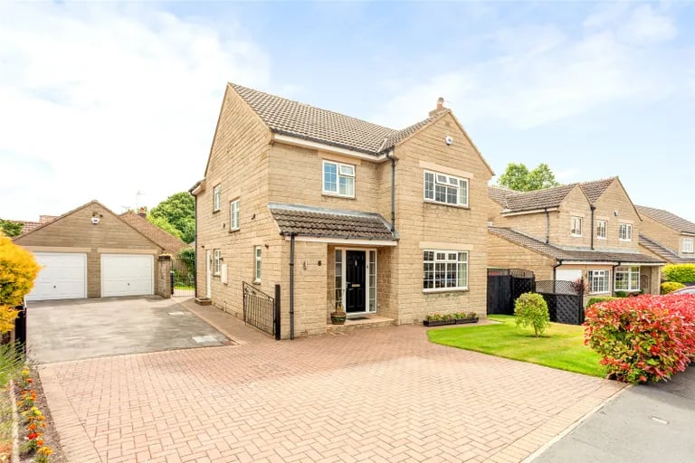 This stunning detached property is on the market.