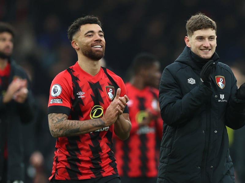 Has a calf injury and hasn't made a Premier League appearance this season.