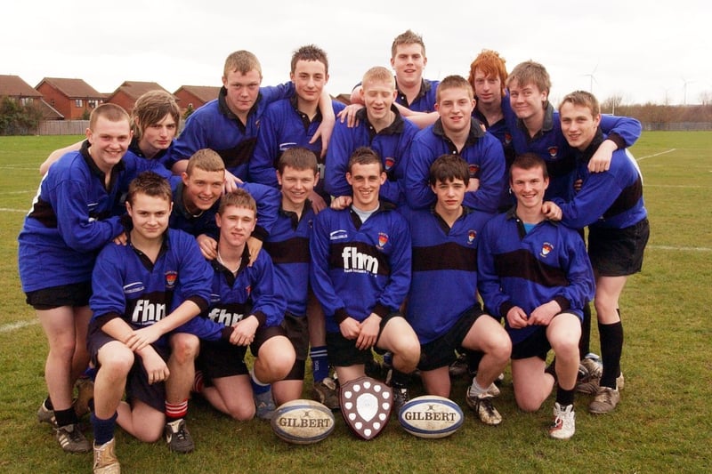 The Castle View School team in 2007.